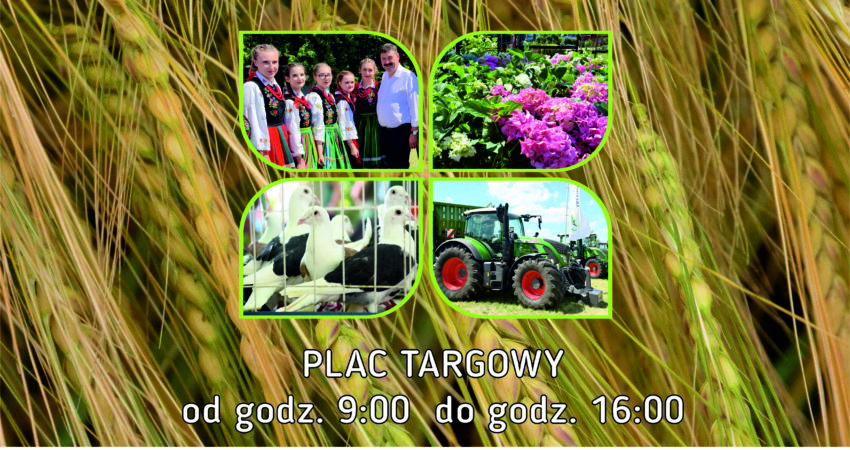 Plakat TARGI ROLNICZE W KOŚCIELCU