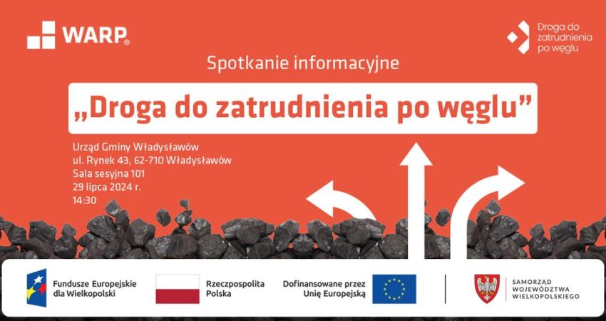 Spotkanie informacyjne „Droga do zatrudnienia po węglu”