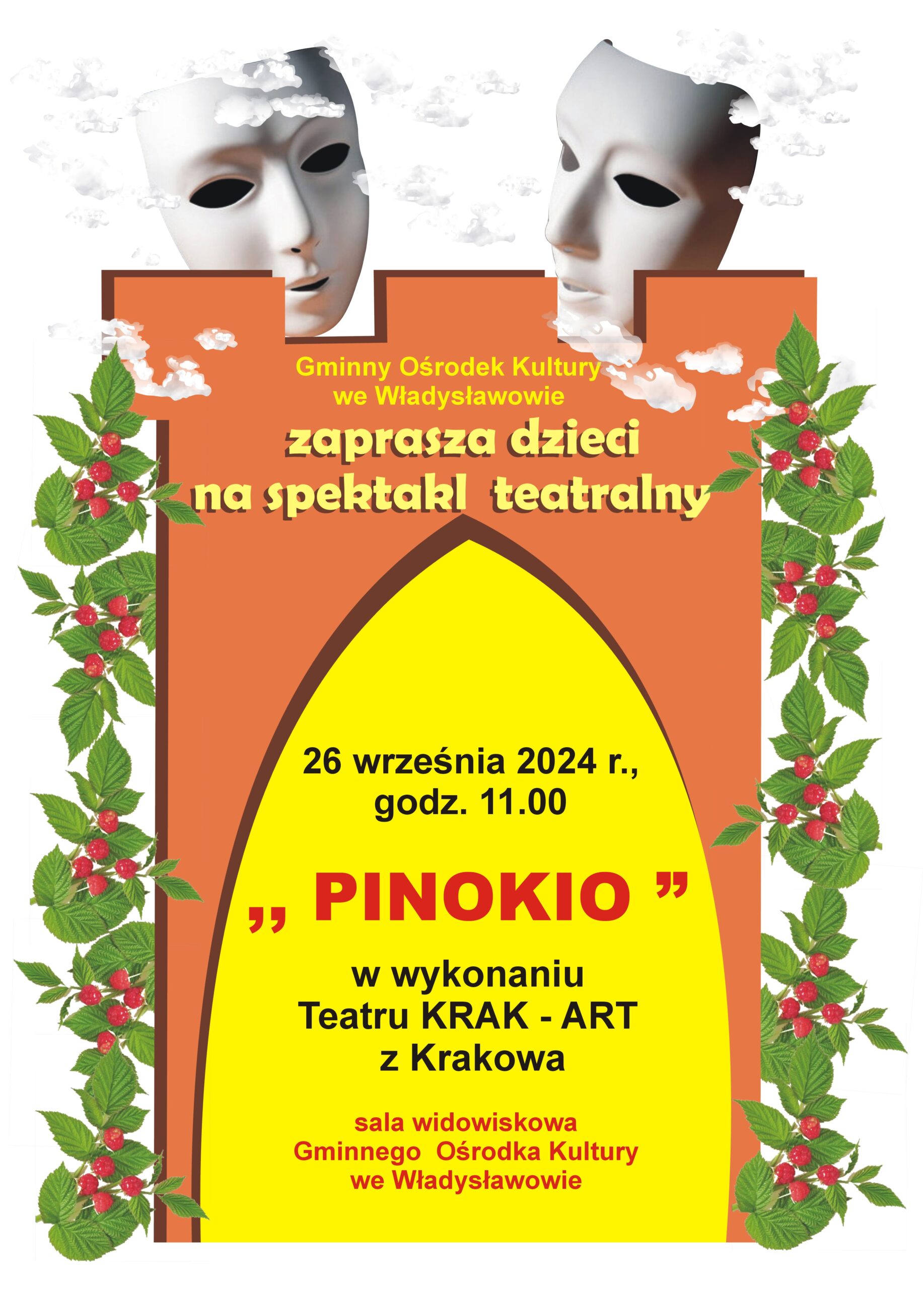 Spektakl teatralny "PINOKIO"